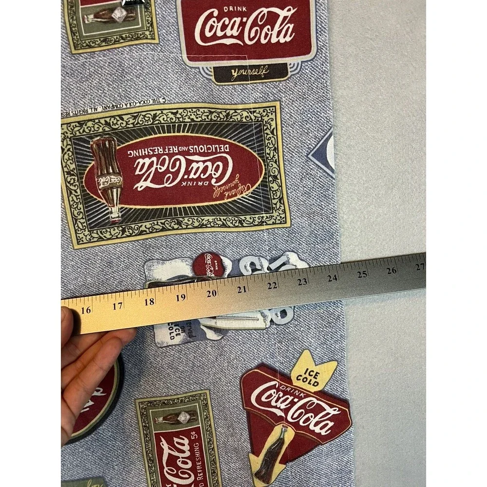 Vintage Coca Cola Coke King Size Pillow Case Sham‎ 30” X 24” Made In Canada